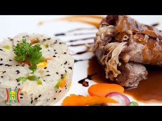 Bò nướng sốt nấm: Ngon mà lạ | HanoiTV