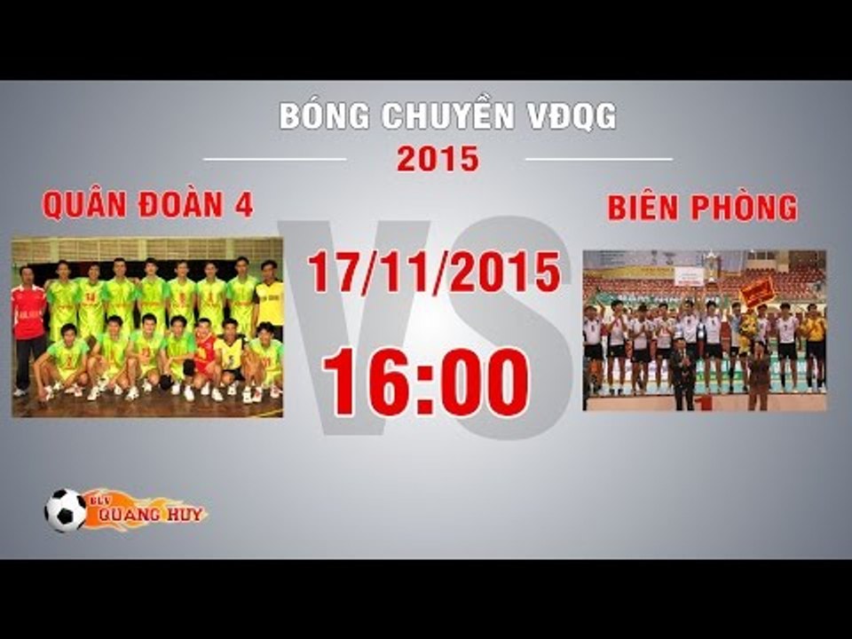 Quân Đoàn 4 vs Biên Phòng - Giải BC VĐQG 2015 | FULL