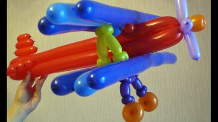 Самолёты из воздушных шариков