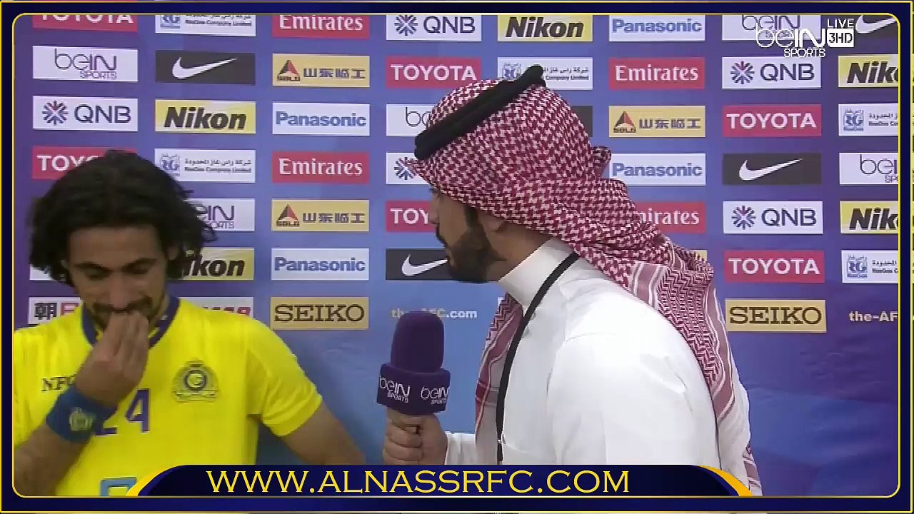 تصريح الكابتن حسين عبدالغني بعد لقاء النصر وبونيودكور الأوزبكي