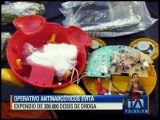 Operativo antinarcóticos evita expendio de 200 mil dosis de droga