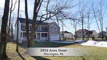 Home For Sale 4 Bedroom Central Bucks County 2834 Anna Street Warrington PA 18976 Real Estate