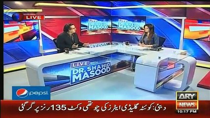 Talk Shows: Live With Dr Shahid Masood on ARY News (23rd February 2016) by FB-Posts Junk