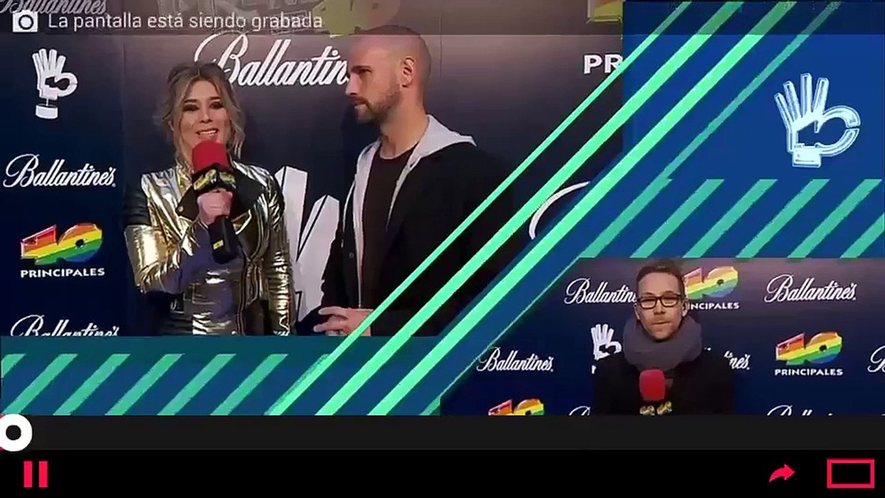 Gonzalo Miró | Alfombra Azul | Premios 40 Principales | 12/12/15