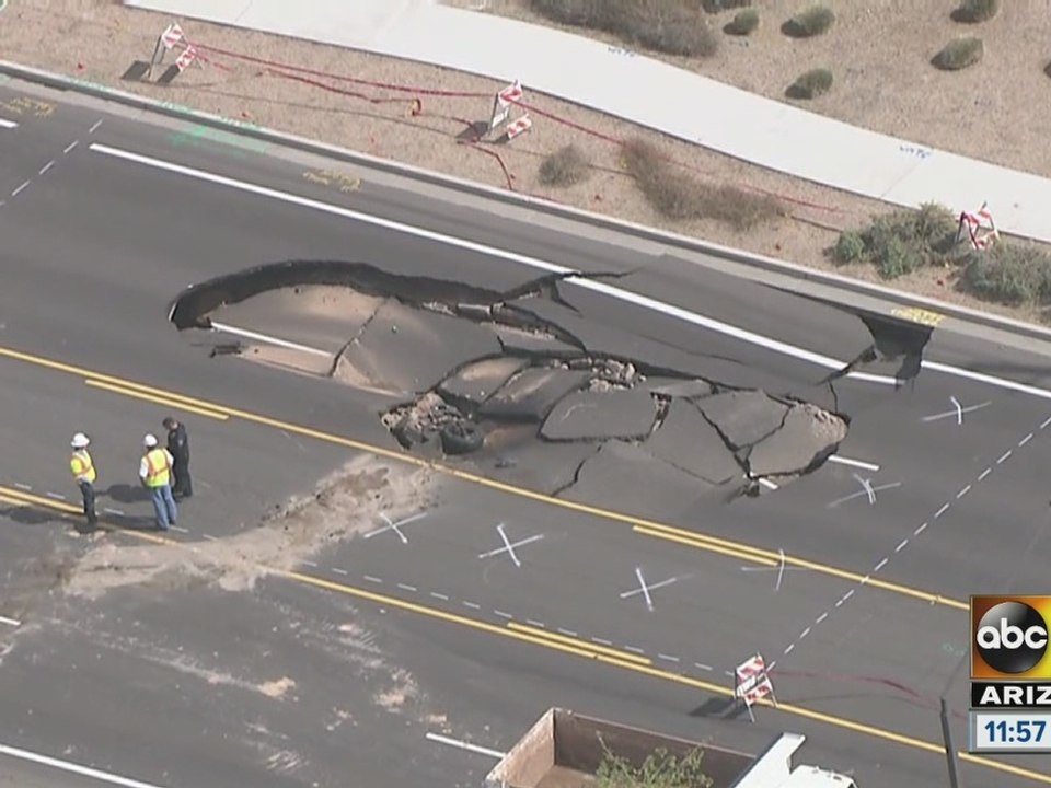 Sinkhole in Gilbert