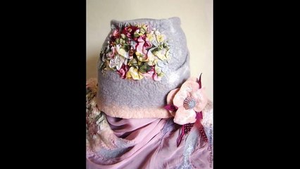 Шляпа из валяной шерсти