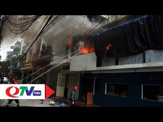 Cháy quán cà phê ODYSSEY, TP Hạ Long | QTV