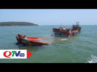 Cứu nạn thành công 12 ngư dân chìm tàu| QTV