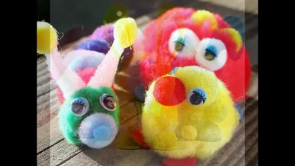 Создайте милые игрушки из помпонов — пошаговая инструкция 🧶