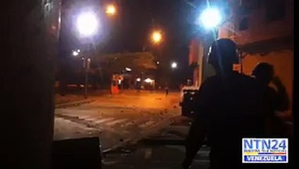Así fue como la GNB reprimió a protestantes de barrios de Petare