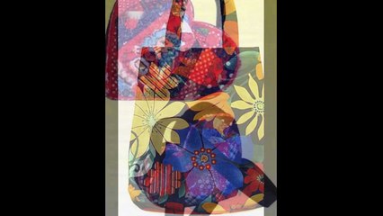 Детские сумочки и рюкзаки из лоскутков ткани