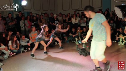 Siberian Dancehall Contest 2015 - Dancehall 2x2 - 1-2 final -  Inga & Muchacha vs. Eva & Dasha