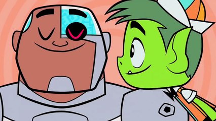 Teen Titans go Beast boy and cy love pie