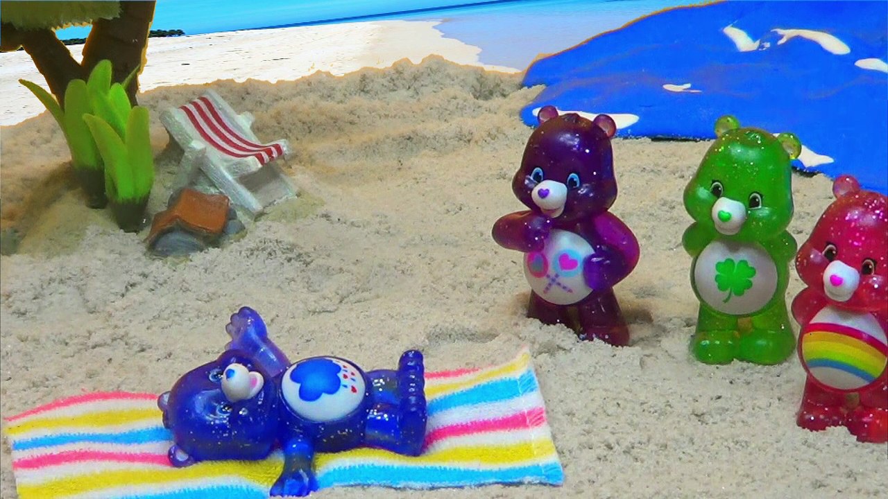 "Care Bears at the Beach: A Care Bears Movie"! An underwater Care Bear toys adventure!