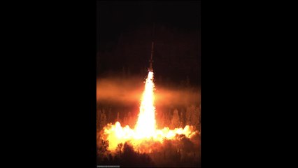 An Aurora Probe Blasts Off On A Rocket