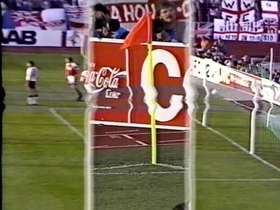 Denmark v England European Champs Finals 1992