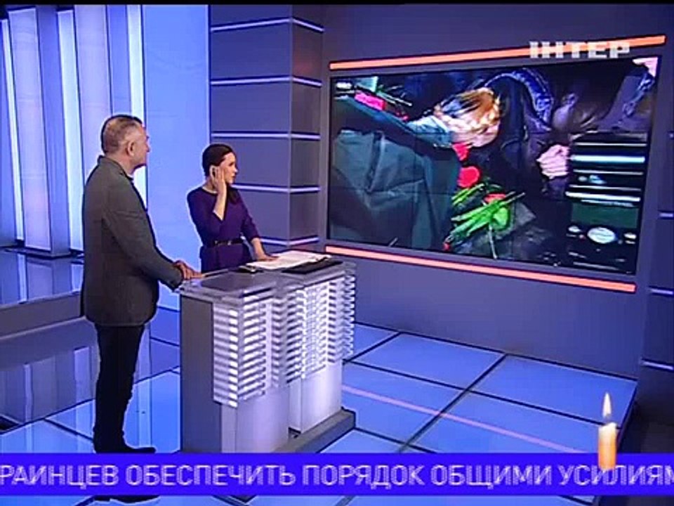 Юлия Тимошенко на Евромайдане 22.02.2014 Украина Киев