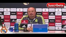 Rafa Benitez se enoja cuando le preguntan por Cristiano Ronaldo , Laurent Blanc & El PSG