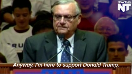 Sheriff Joe's Weird Reasons For Supporting Trump