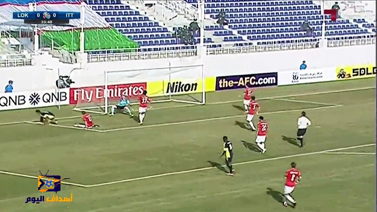 اهداف مباراة لوكوموتيف طشقند والاتحاد 1-1 [ دور...