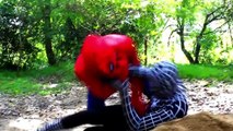 Spiderman Vs Black Spider man (Venom) Fight In Real Life Superheroes Battle !! Superhero funny movie