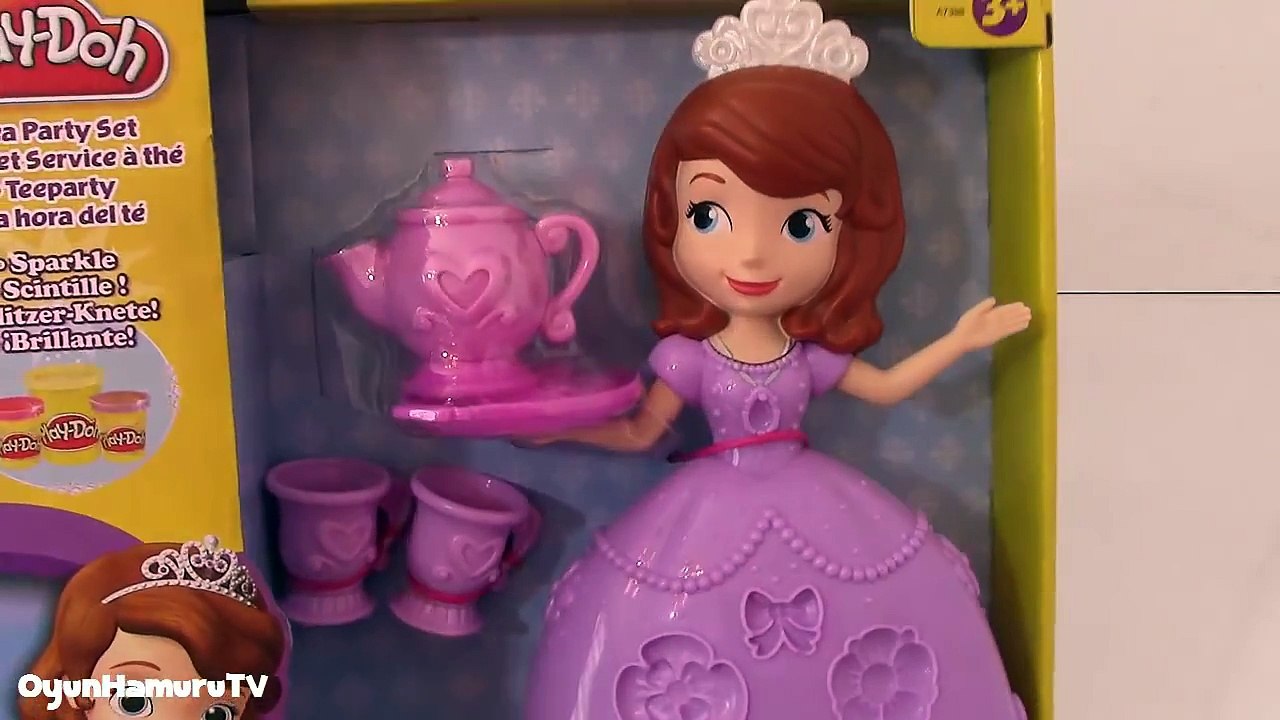 Play Doh Sofia Çay Partisi Oyun Hamuru Seti Oyuncak Tanıtımı