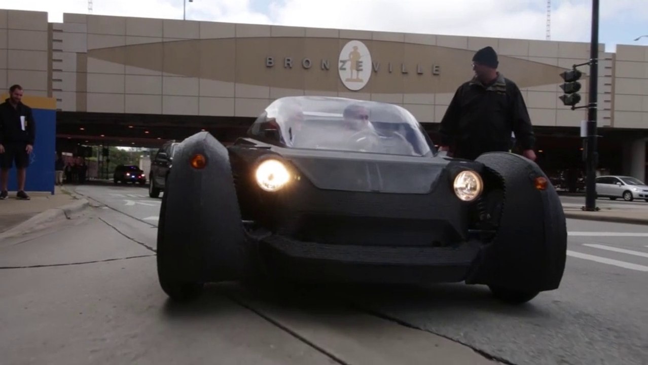 Worlds First 3 D Printed Car Video Dailymotion