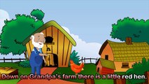 Down on Grandpas Farm with lyrics - Nursery Rhymes by EFlashApps