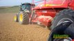 HORSCH 12 rangs au maïs et JOHN DEERE 7230R en 2014