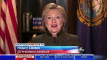 Clinton: I Resent Deeply Sanders Campaign Attacks On Voting Record