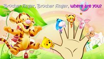 Winnie the Pooh Baby Finger Family / Nursery Rhymes