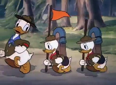 Donald Duck Good Scouts 1938