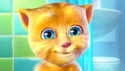 Прикол Рыжик смешной кот Funny Ginger cat Мультик для детей