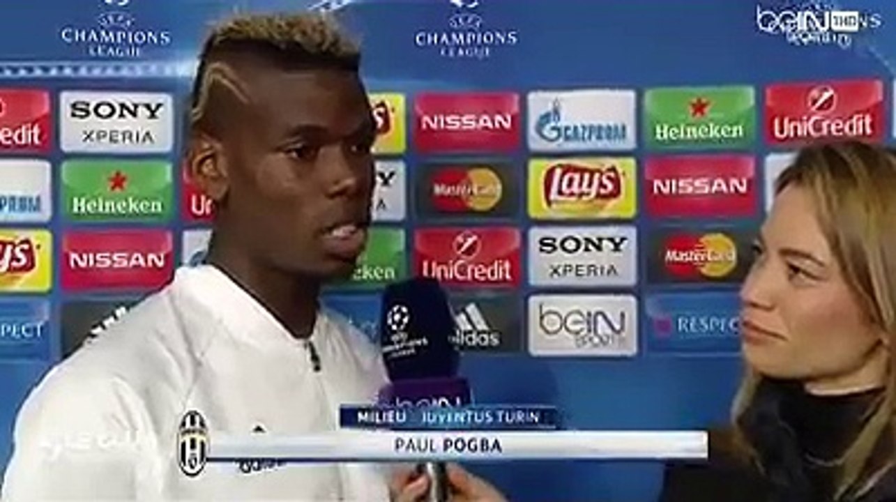 Paul Pogba Aprés Match  -Juventus 2 - 2 Bayern Munich