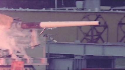 U.S. Navy's Powerful Railgun Weapon