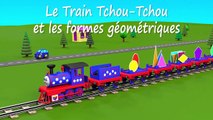 Dessins animés éducatifs. Apprenez les formes géométriques avec le train Tchou-Tchou - 2 !