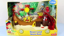 Jake And The Never Land Pirates Neverland Skate Park Captain Hook Pirate Treasure