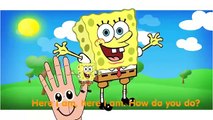 Cartoon Spongebob Finger Family Spongebob Squarepants Cartoon animation Nursery Rhymes For Childr