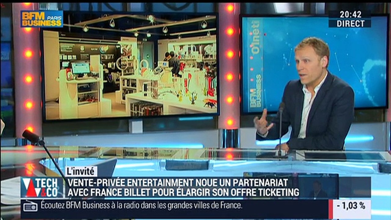 Billetterie en ligne: "Vente-privée est aujourd'hui leader sur le segment de la vente événementielle ticketing", Thomas Kouck - 23/02