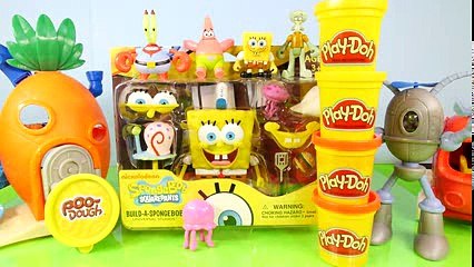 Play Doh Spongebob Squarepants Nickelodeon Toys Playdough Builder Playset By Disney Cars Toy Club