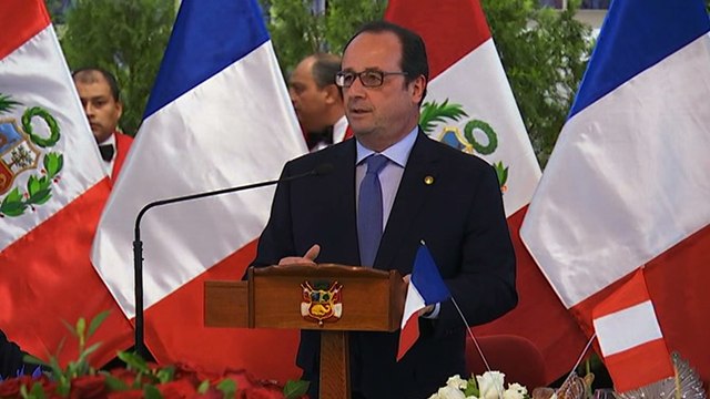 Toast du président de la République lors du déjeuner d’Etat au Pérou