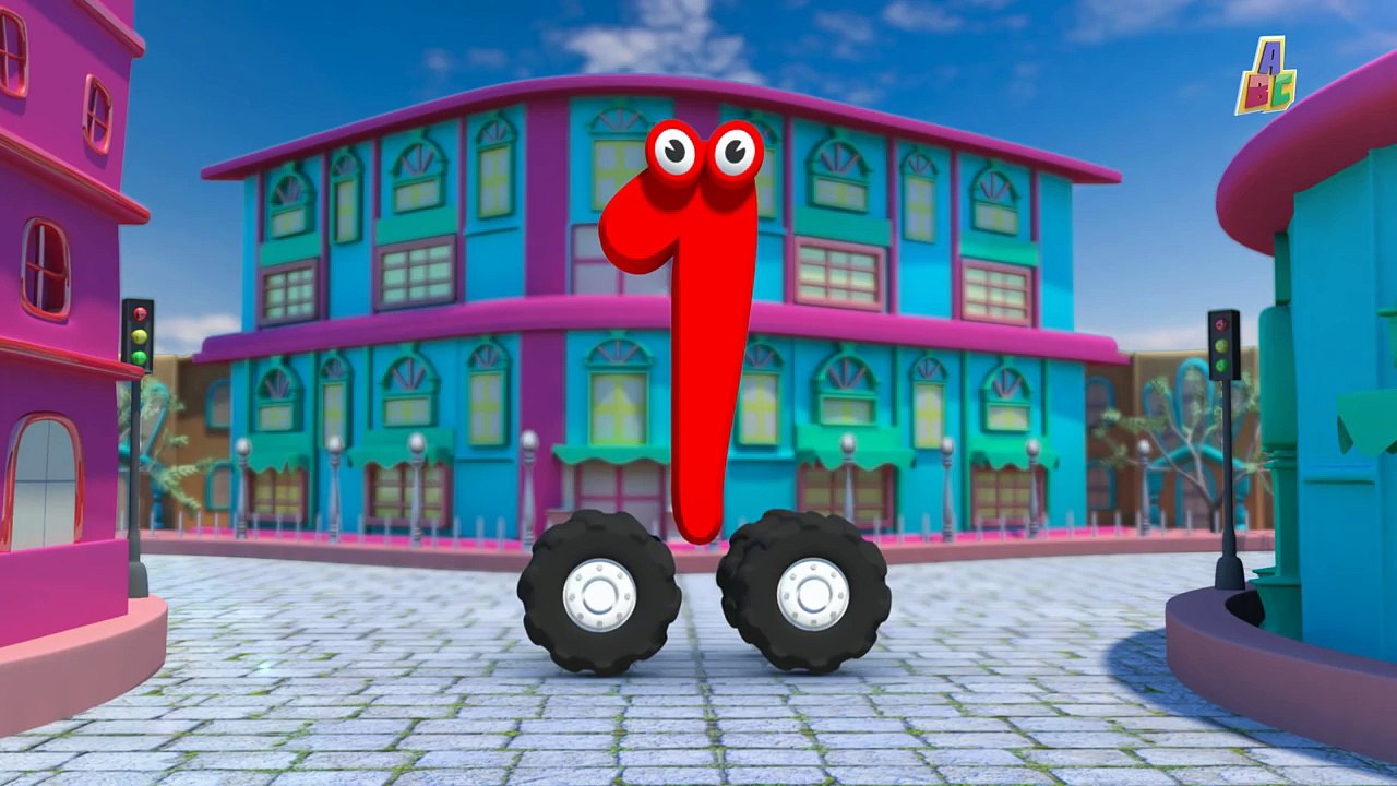 Numbers On Wheels