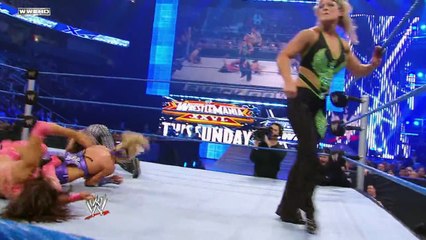 WWE Beth Phoenix vs. Vickie Guerrero, Michelle show