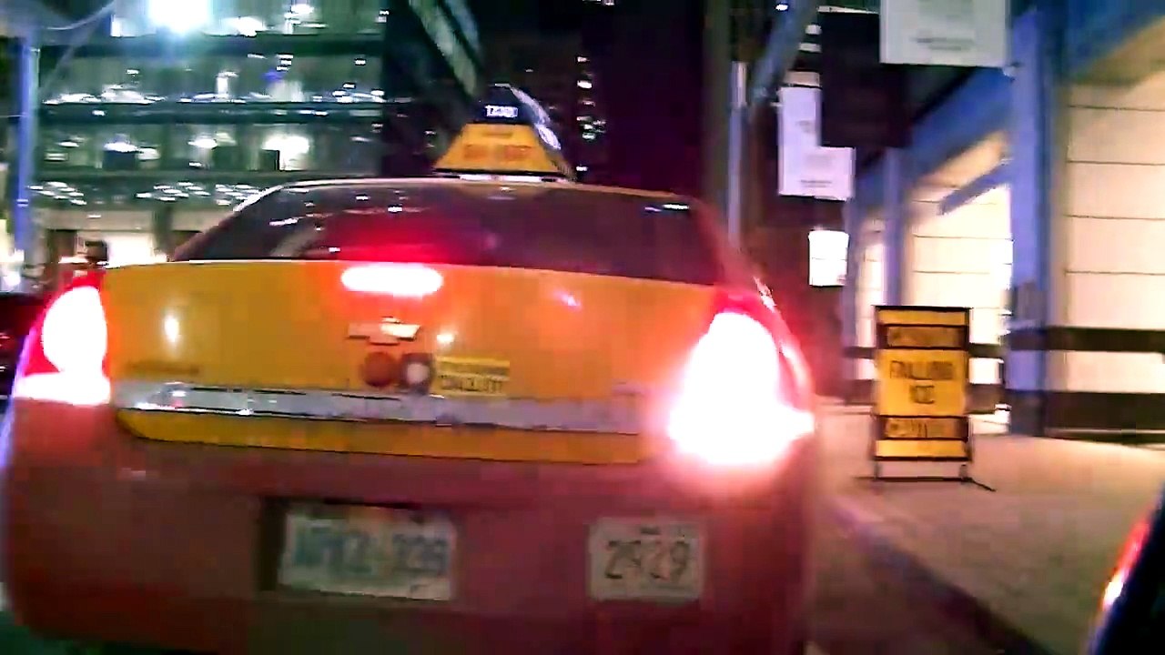 Time Lapse - Adelaide and Richmond Streets - Round trip psychedelic night bike riding fun!