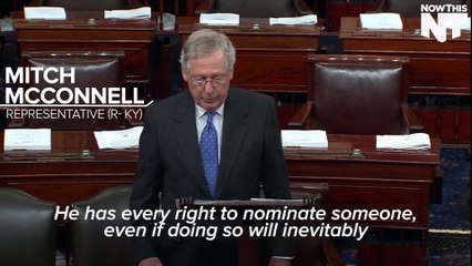 Video herunterladen: Republican Senators Said They Will Refuse Any SCOTUS Nominations