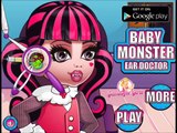 Great Baby Monster Ear Doctor Movie Episode-Doctor Caring Games-Baby Monster High Games