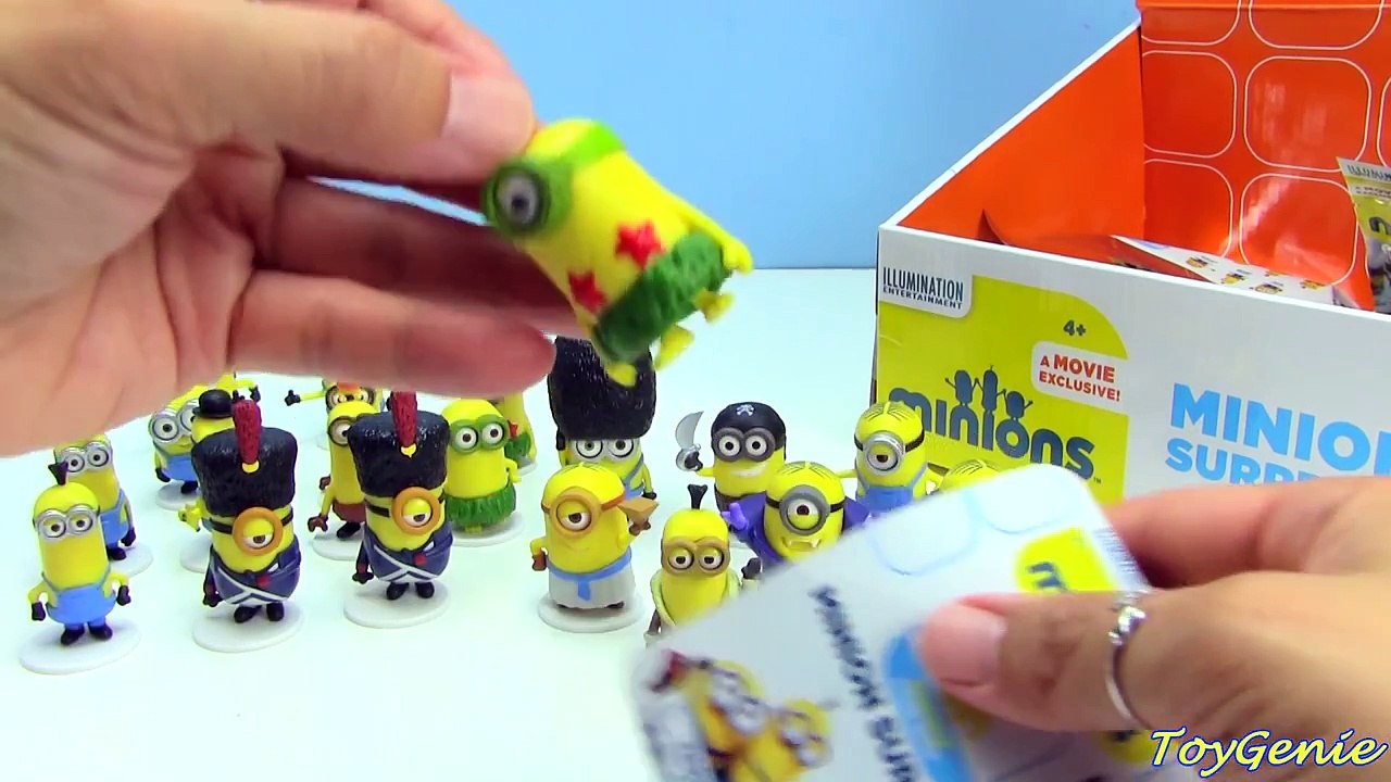 2015 Minions Movie Exclusive Blind Bags Figurines