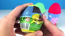 Peppa Pig Surprise Eggs Peppa Pig Ice Creams, Peppa Pig Play-Doh, Plastelina