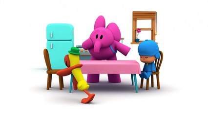 Super Pocoyó nos muestra los poderes de la fruta