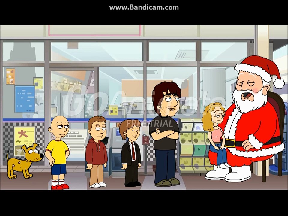 Caillou Gets Grounded on Christmas (Caillous Christmas Adventure)